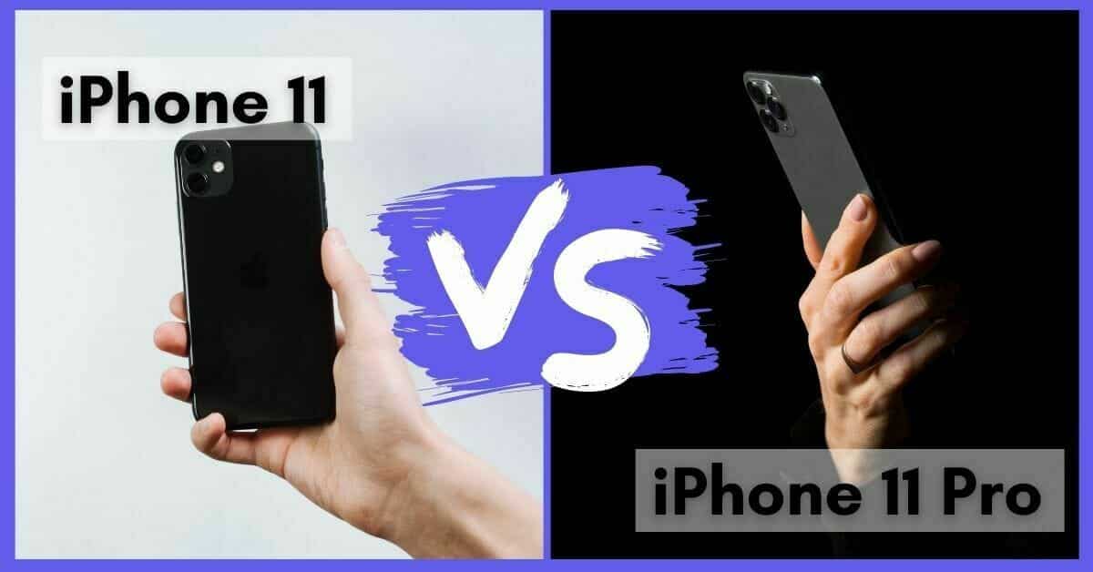 iphone 11 versus iphone 11 pro