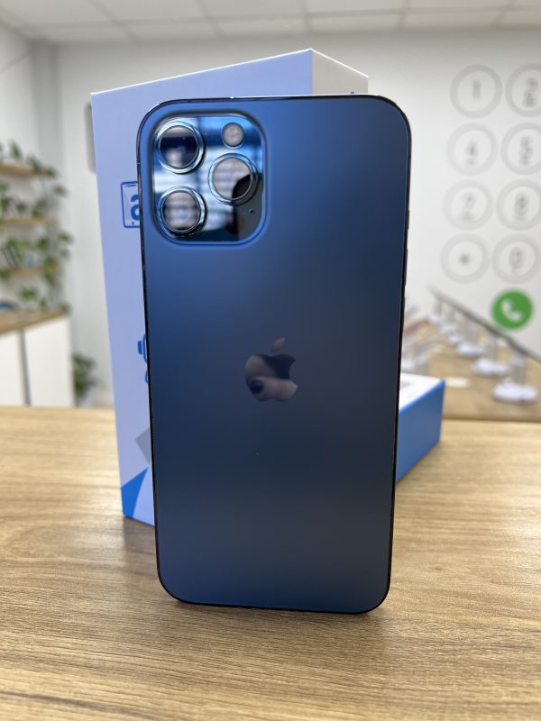 🔵 iphone 12 pro max | azul pacífico | 256gb | bueno